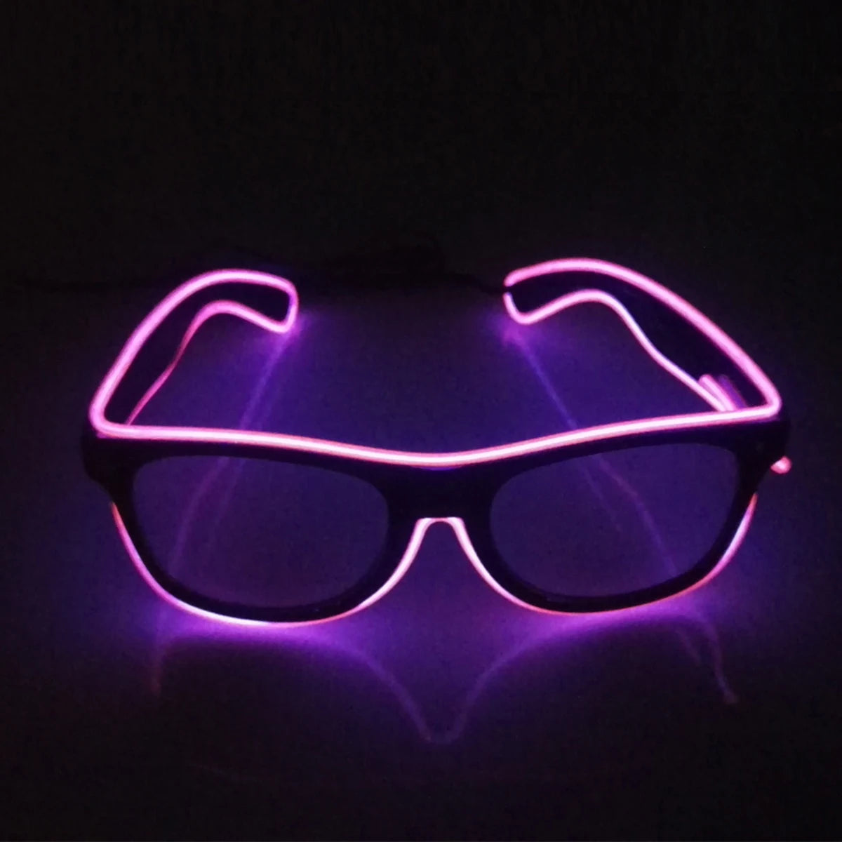 Rave Bar Glowing Glasses With Light Neon Party Decor LED Sunglasses For Men Women Birthday Luminous Glasses Festival Supplies