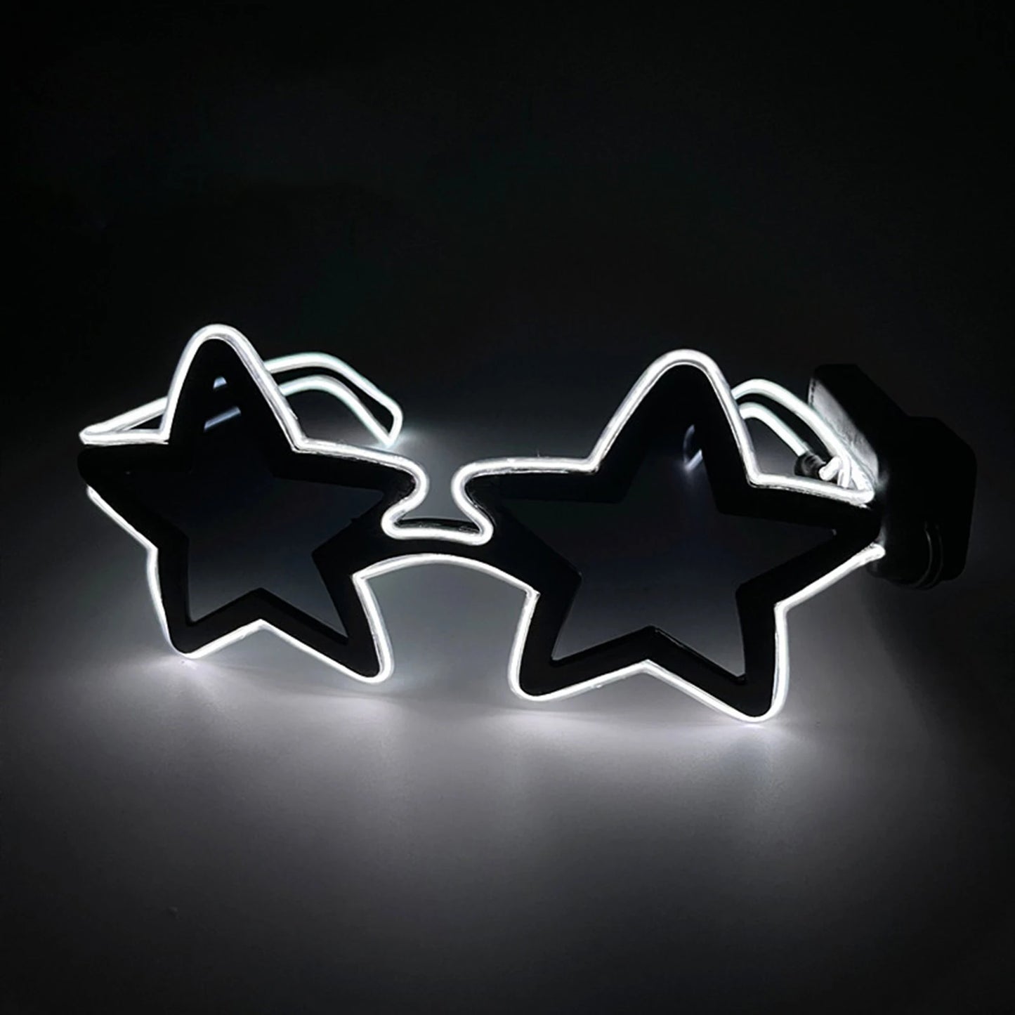 Led Glowing Glasses Star Light Up Glasses Glow In The Dark Party Supplies Birthday Wedding Bar Disco Atmosphere Props