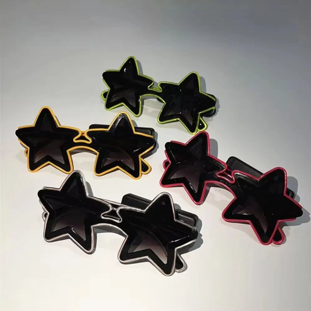 Led Glowing Glasses Star Light Up Glasses Glow In The Dark Party Supplies Birthday Wedding Bar Disco Atmosphere Props