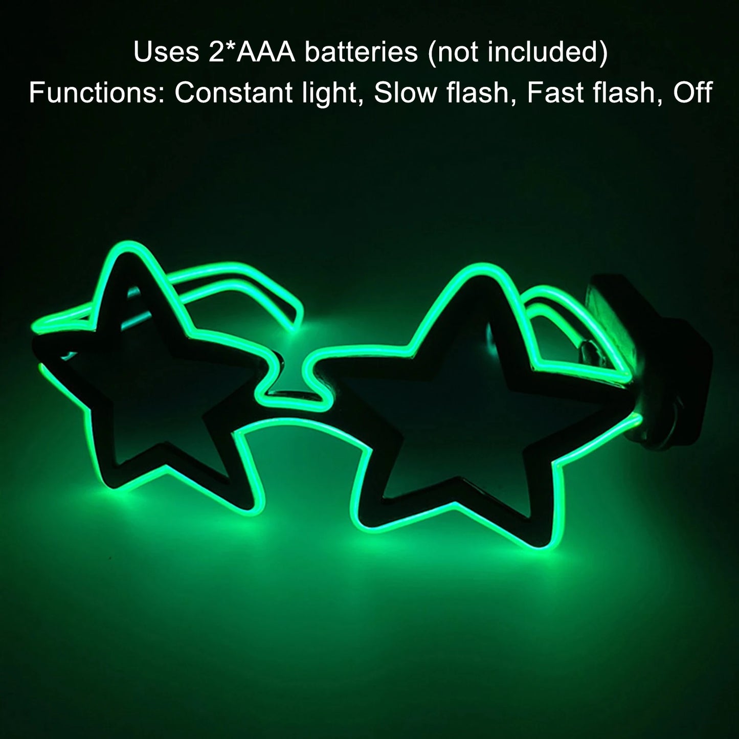 Led Glowing Glasses Star Light Up Glasses Glow In The Dark Party Supplies Birthday Wedding Bar Disco Atmosphere Props